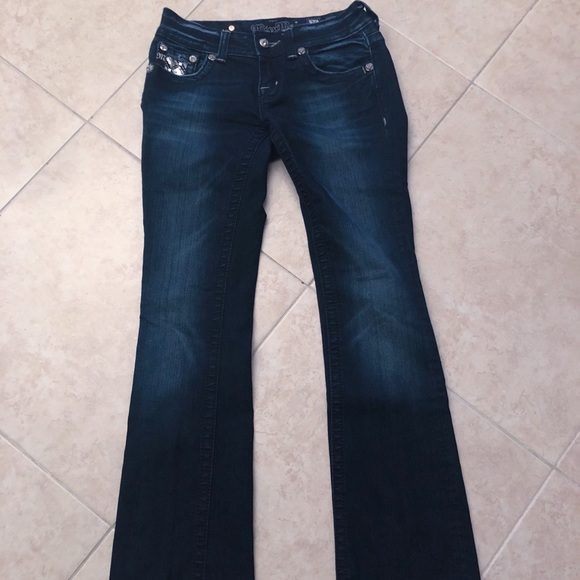 MISS ME SEQUINED JEANS - Picture 2 of 4